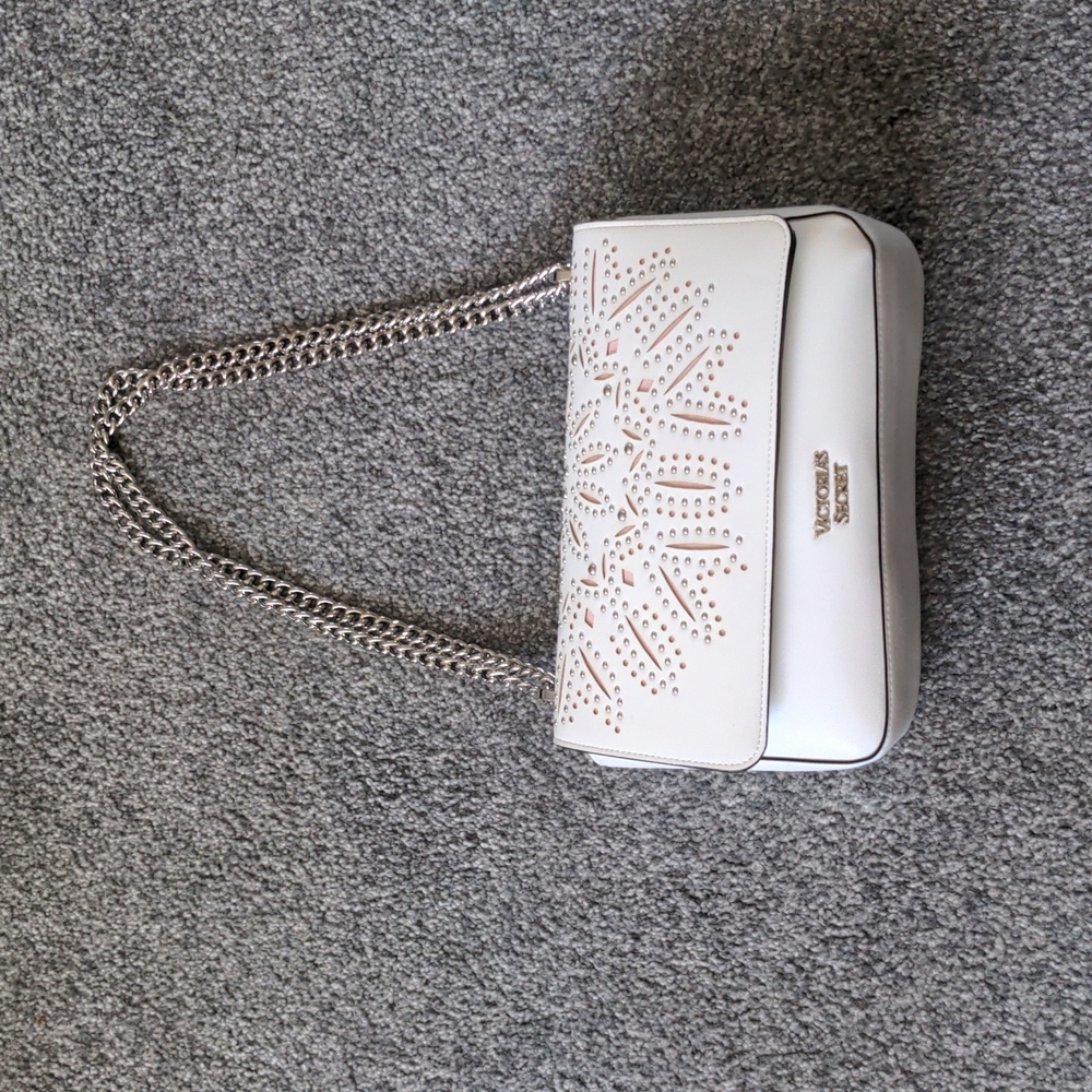 White Victoria's secret bag